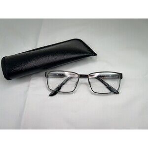 COLUMBIA C3026‎ 070 BRONZE GREY BLACK EYEGLASSES Full Rim 56mm Frame Only W Case